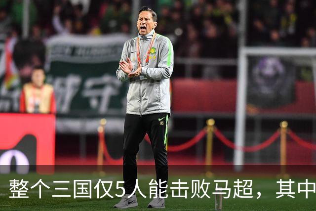整个三国仅5人能击败马超，其中4人还能战胜关羽，他们是谁？